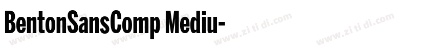 BentonSansComp Mediu字体转换 BentonSansComp Mediu字体转换
